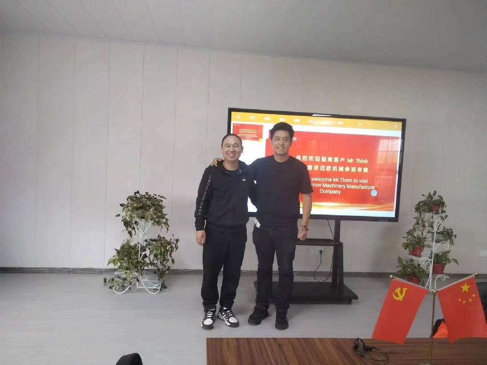 越南、印度客户来我司参观考察